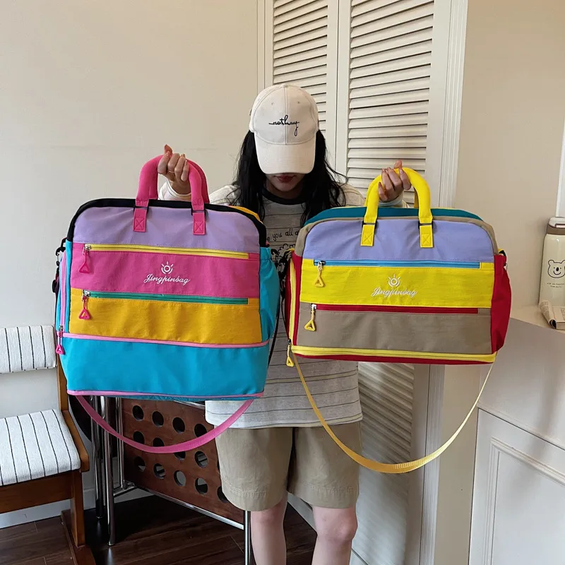 Große Kapazität Reisetasche Wasserdichte Sporttasche Erweiterbare Nass-Trocken-Trennung Handtasche Fitness Gym Bag Für Damen Herren