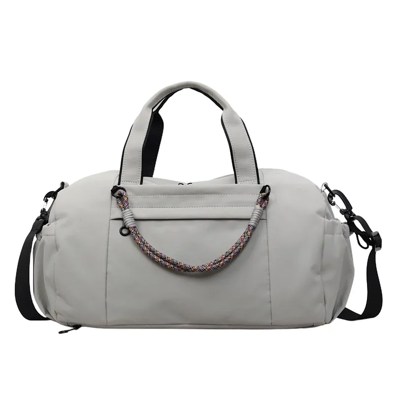 Bolsa de Viaje Gran Capacidad Impermeable Bolsa de Deporte Separación Húmeda Seca Bolsa Fin de Semana para Mujer Hombre