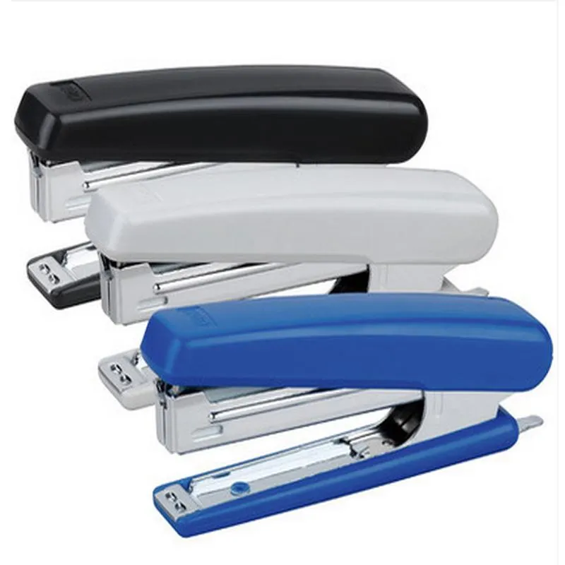 Portable Mini Stapler Office School Binding Tool Plastic And Metal Stapling Machine For Documents Stationery