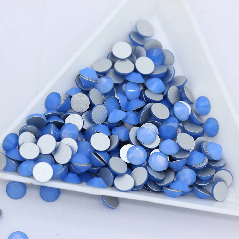 Flatback Glass Rhinestones Crystal Nail Art Diamonds Mixed Colors Round Rhinestones For DIY Crafts Nail Decoration