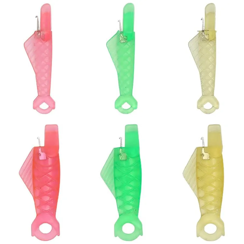 Mini Enhebrador de Agujas de Plástico Portátil para Máquina de Coser Costura Manual Accesorio