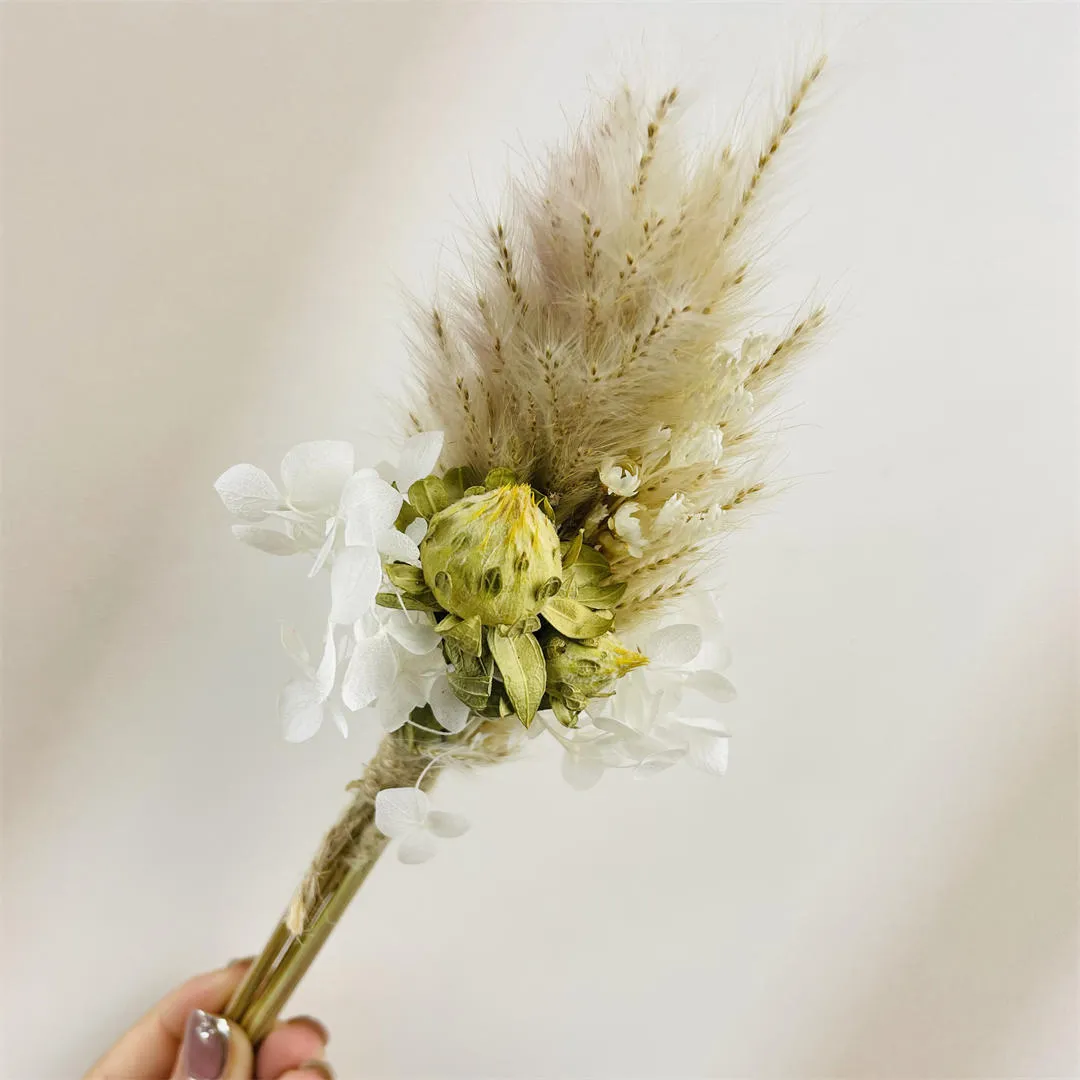 Fiori Secchi Naturali Mini Bouquet Fiori Conservati Fatti A Mano Per Scatola Regalo Festa Di Matrimonio Decorazione Casa Artigianato