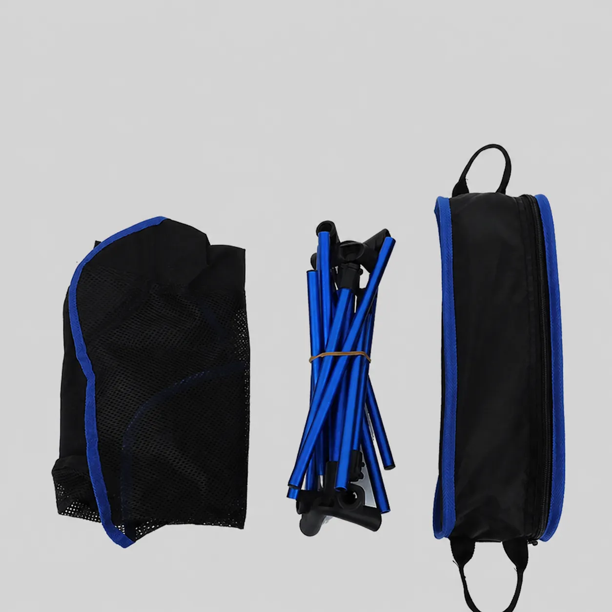 Portable Folding Camping Chair Lightweight Outdoor Moon Chair Compact Travel Beach Fishing Chair With Oxford Cloth