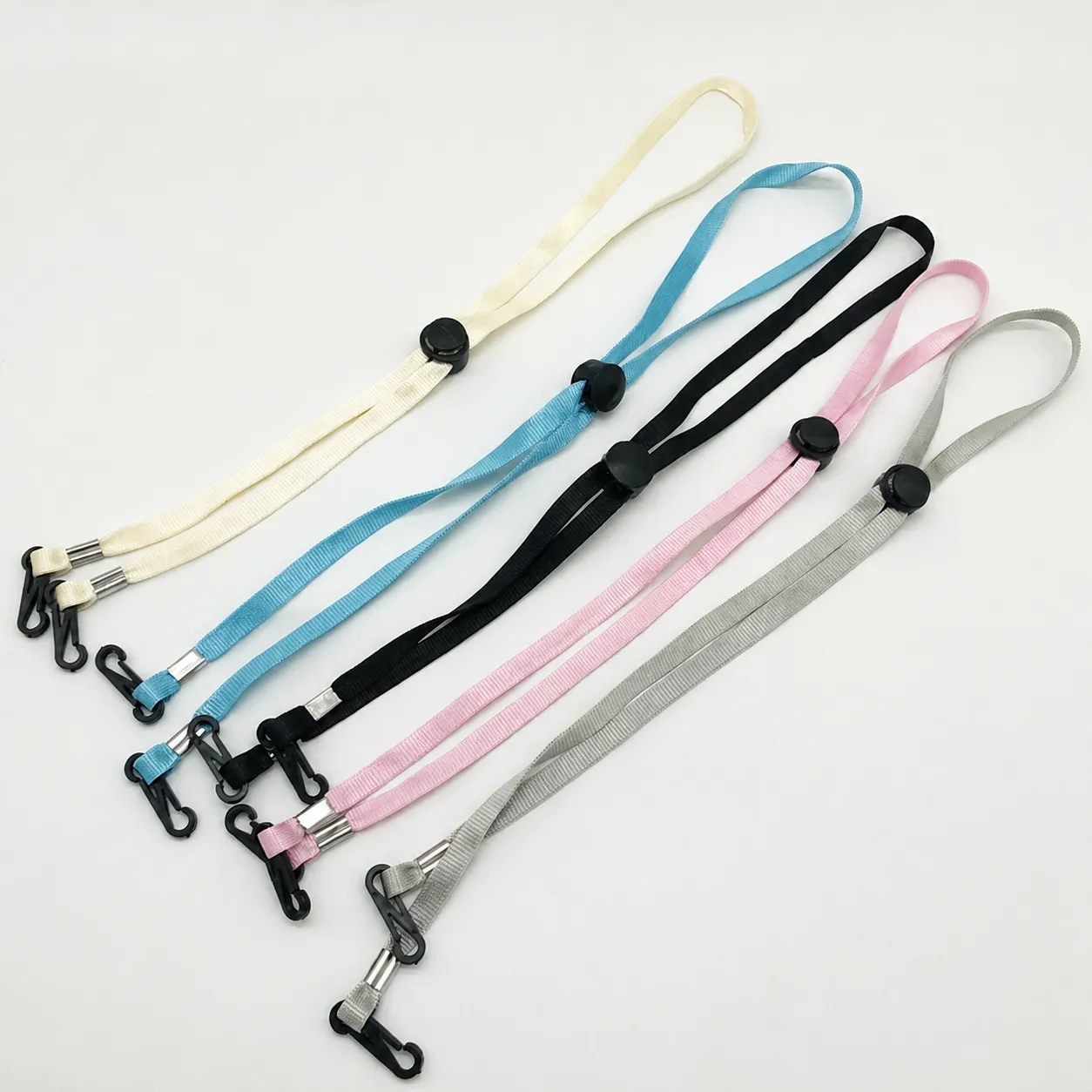 Windproof Mask Lanyard Adjustable Hat Strap Ethnic Style Polyester Anti-Lost Rope For Face Mask Outdoor Accessories