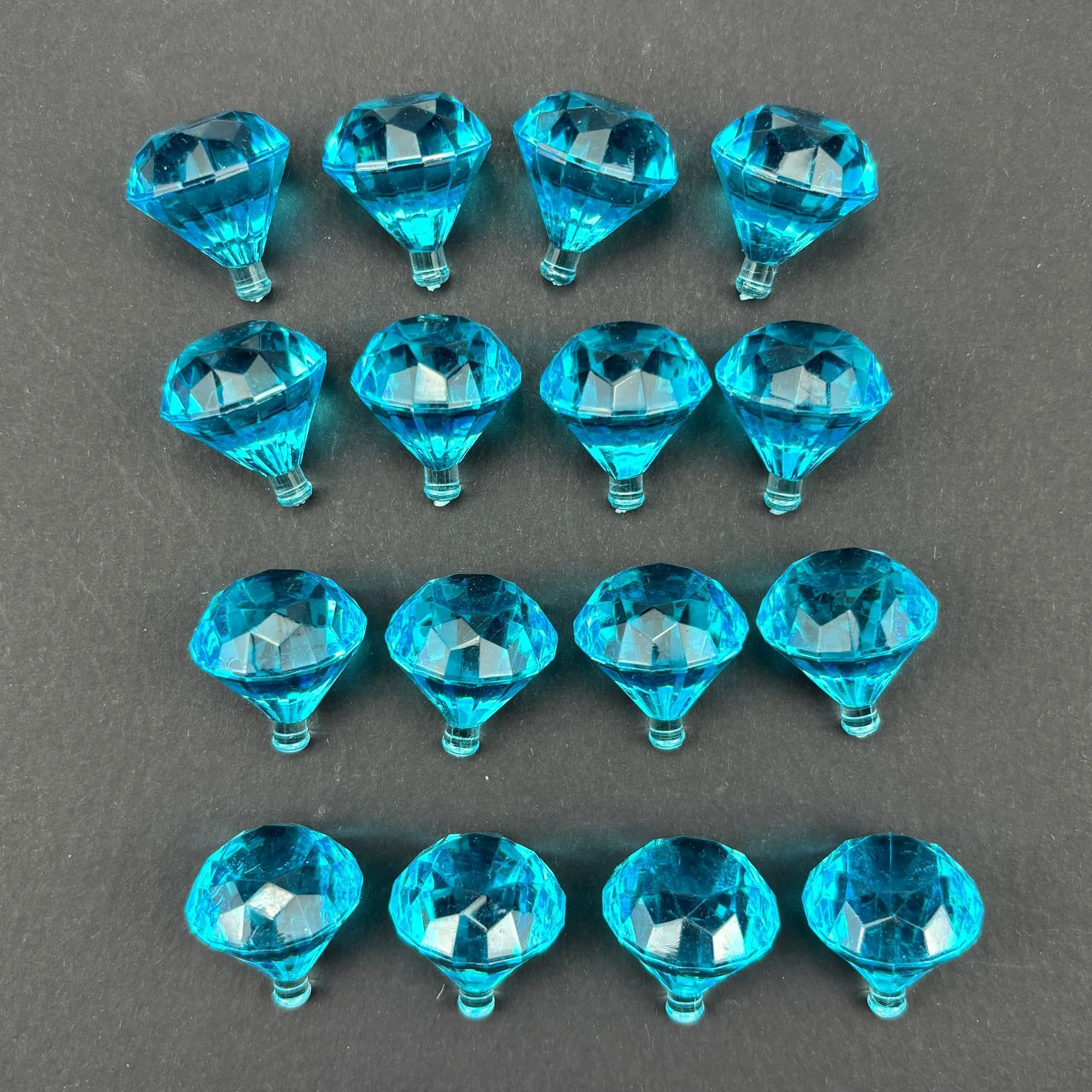 Accesorios de Tapa de Bolígrafo de Diamante de Cristal Transparente Acrílico Manualidades DIY Gema Artificial Diamante de Imitación Decoración Hallazgos de Joyería