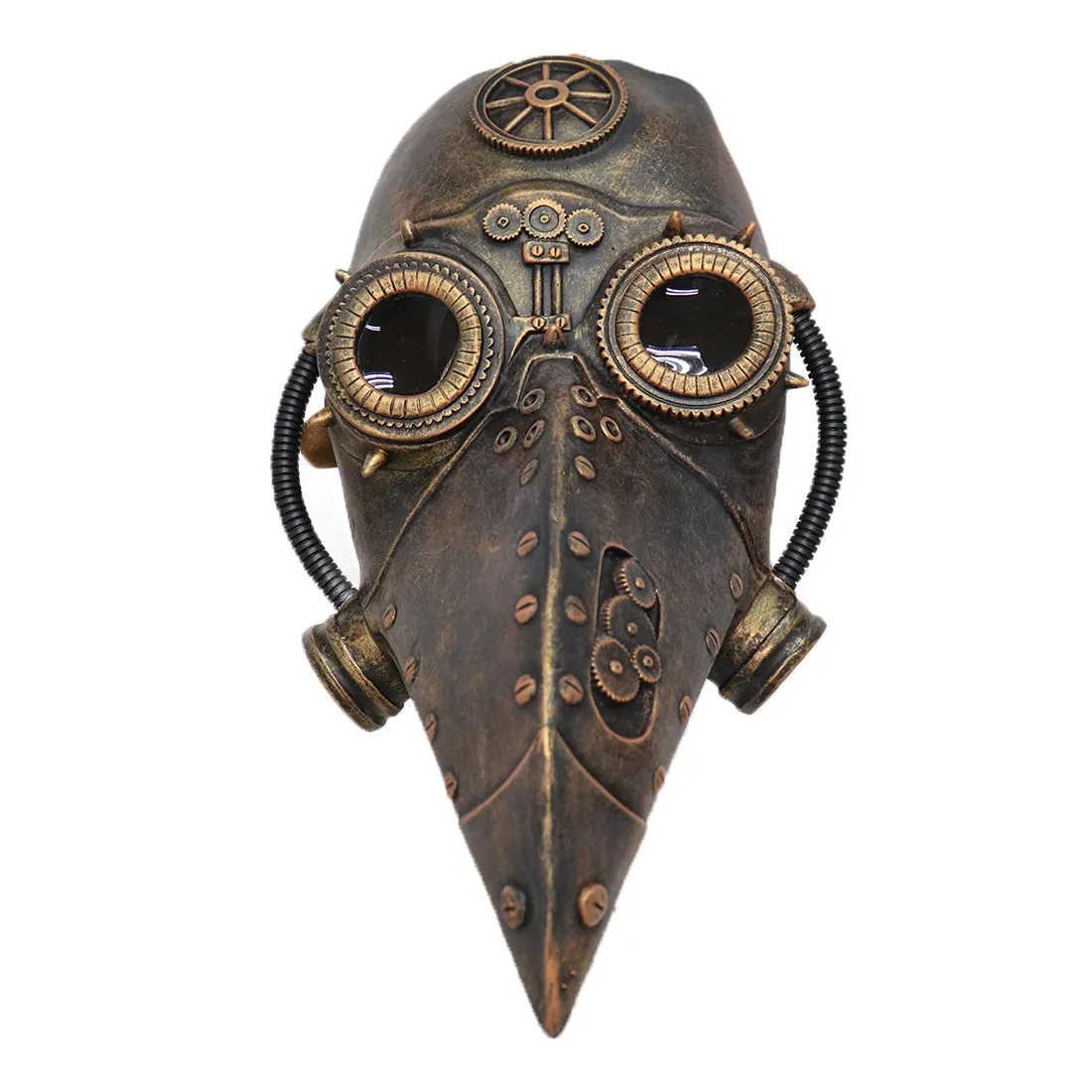 Steampunk Plague Doctor Mask Retro Bird Beak Mask Latex Cosplay Costume Accessories Halloween Party Props