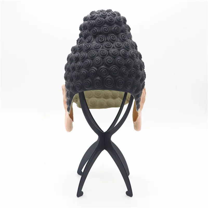 Divertido Cofia de Látex de Buda Cosplay Novedad Disfraz Cap Adulto Fiesta Prop