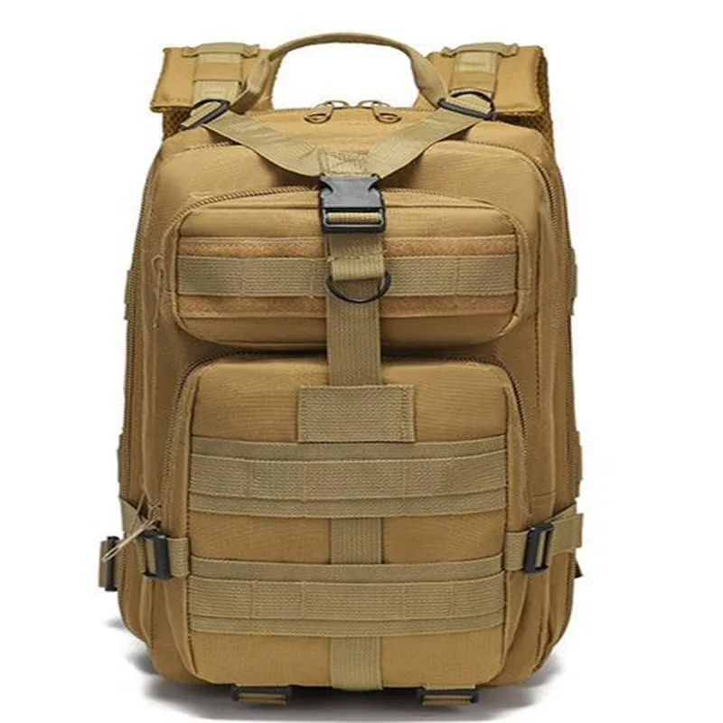 Taktischer Rucksack Outdoor Bergsteigen Ausrüstung Camping Rucksack Sport 3P Reisender Rucksack Oxford Stoff Molle Tasche