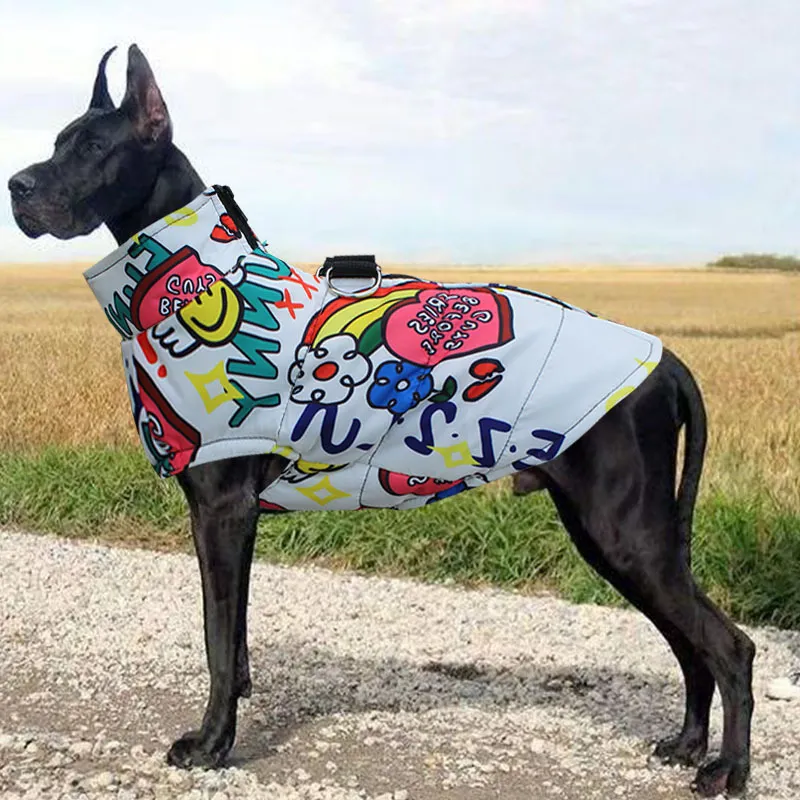 Chaleco de Algodón de Invierno para Perros y Mascotas Impermeable Chaqueta Cálida Ropa para Perros Pequeños Medianos y Grandes Diseño de Camuflaje