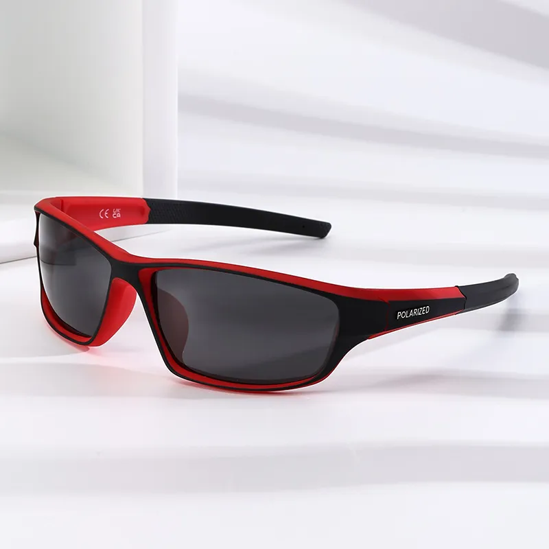 Gafas de Sol Deportivas Polarizadas para Hombre Ciclismo UV400 Aire Libre Antirreflejos Conducción Pesca Montura PC Lente TAC