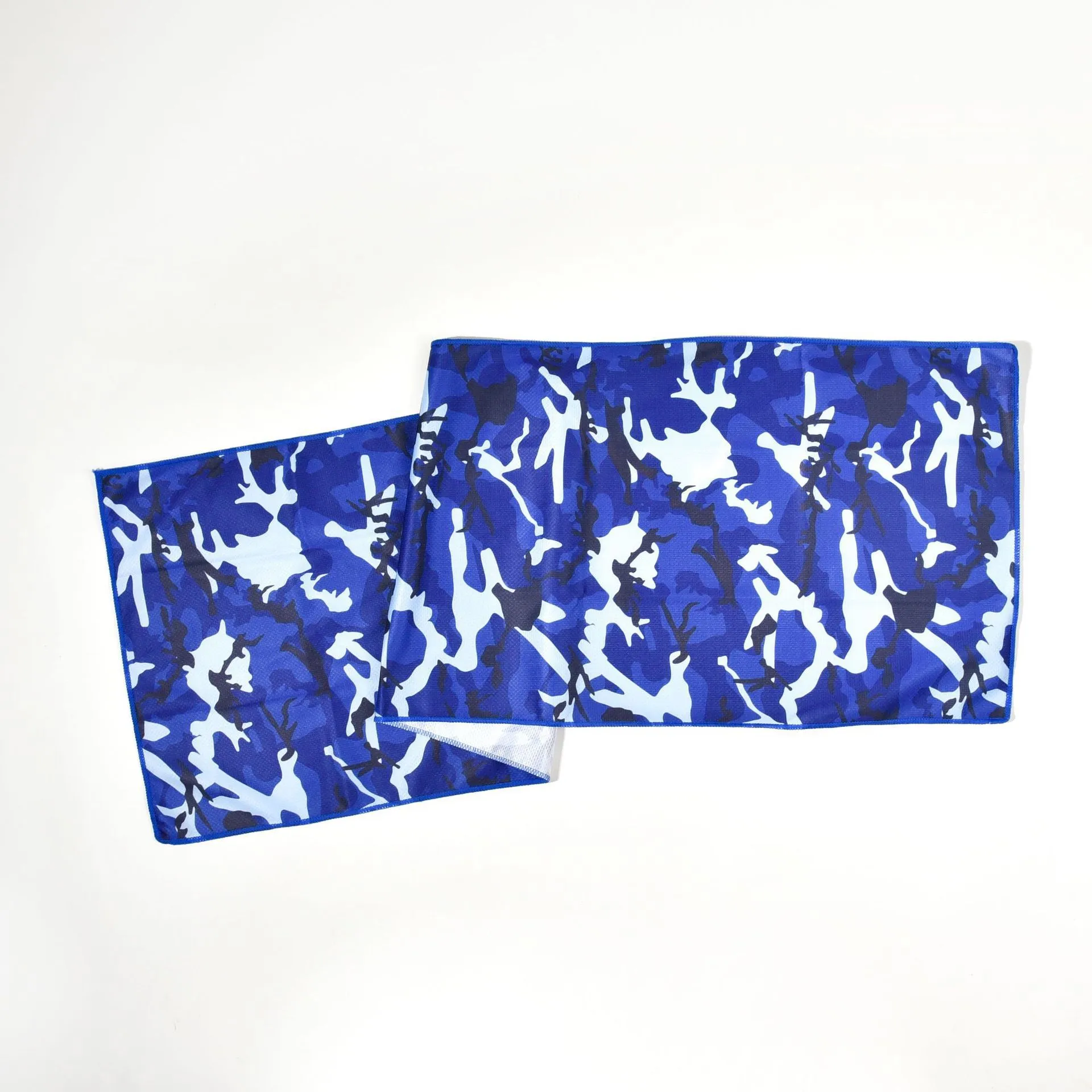 Asciugamano Sportivo Yoga ad Asciugatura Rapida Stampato Camouflage in Microfibra Asciugamano da Spiaggia Oversize per Fitness Viaggi