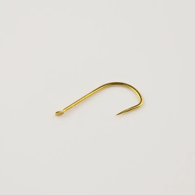 Gold Fishing Hooks Barbless Fishing Tackle For Freshwater Fishing Accessories Outdoor Sports Professional Metal Fish Hook