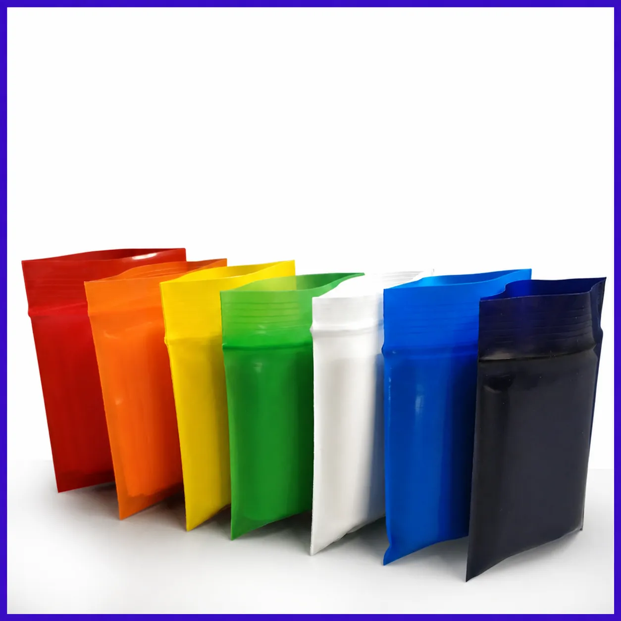 Transparent Resealable Plastic Zip Lock Poly Bags Clear Reusable Storage Bags For Jewelry Necklace Small Items Packaging