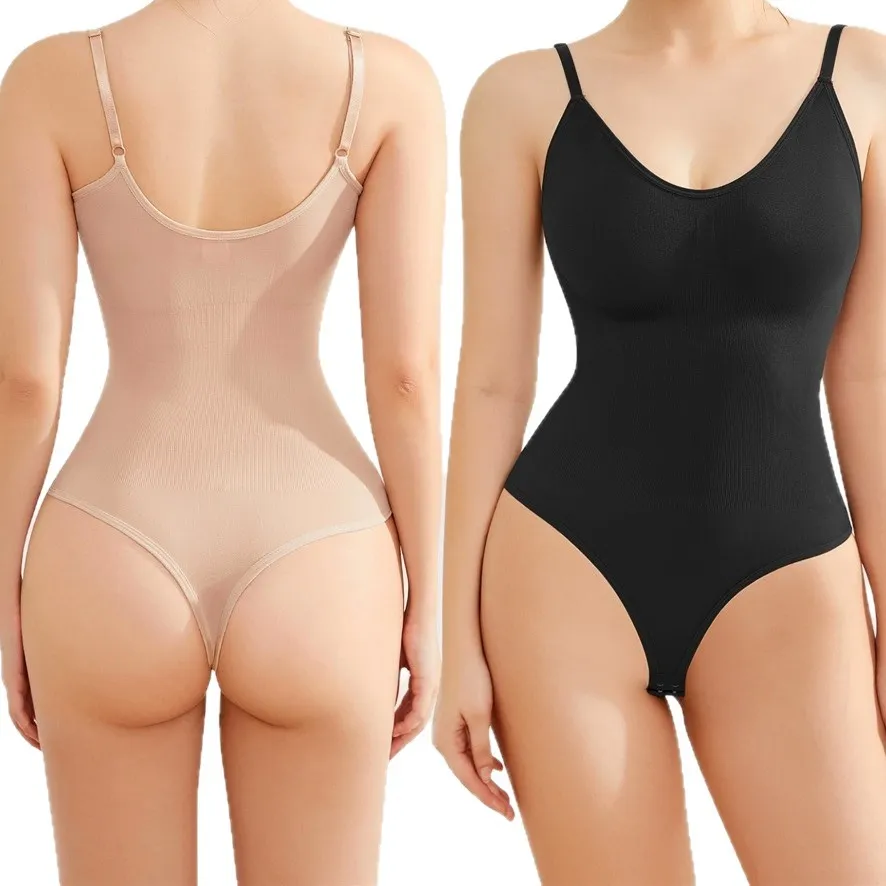 Dames Grote Maten Shapewear Bodysuit Buikcontrole Billift Elastisch Eendelig Ondergoed Body Shaper Voor Dagelijks Sport