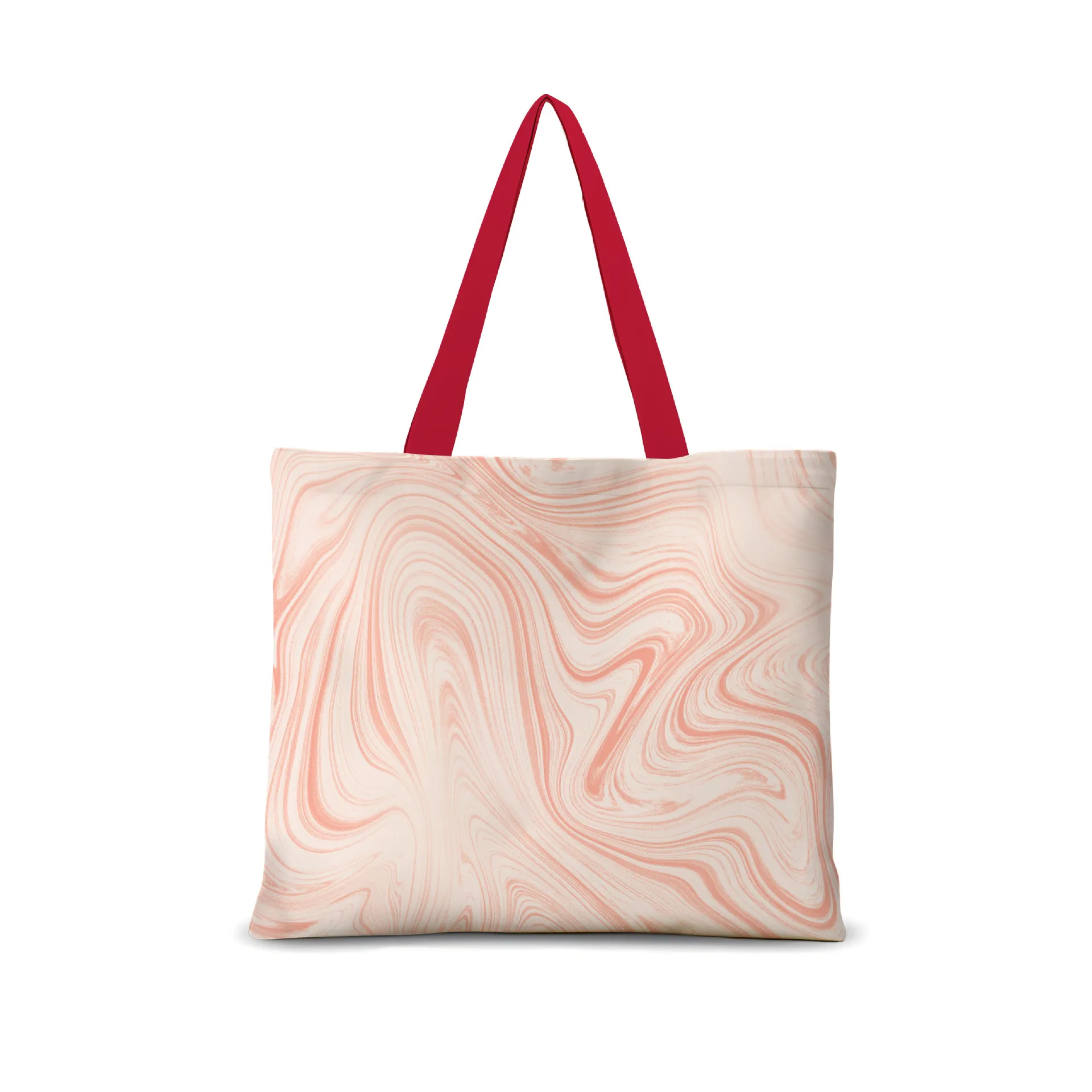 Sac Cabas en Toile de Coton et Lin à Imprimé Abstrait Littéraire pour Femmes Sac à Main d'Épaule Décontracté pour Étudiants