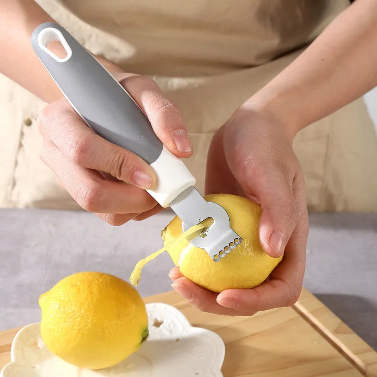 Set Grattugia in Acciaio Inossidabile Strumento da Cucina a Sei Pezzi Con Grattugia per Formaggio Affetta Patate Zester Limone