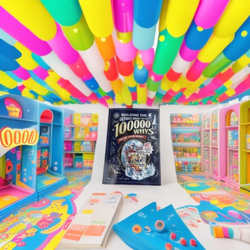 Children Science Educational Book Paper Craft 100000 Whys Fun And Joyful Science Learning Reading Book For Kids Gift