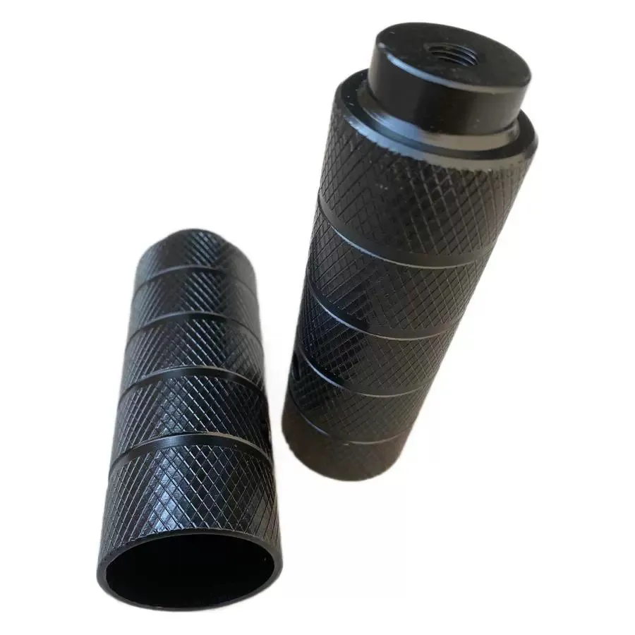 Poggiapiedi in Acciaio per Mountain Bike Antiscivolo Stunt Pegs Pedane per Asse per Ciclismo Sport Accessori per Bici