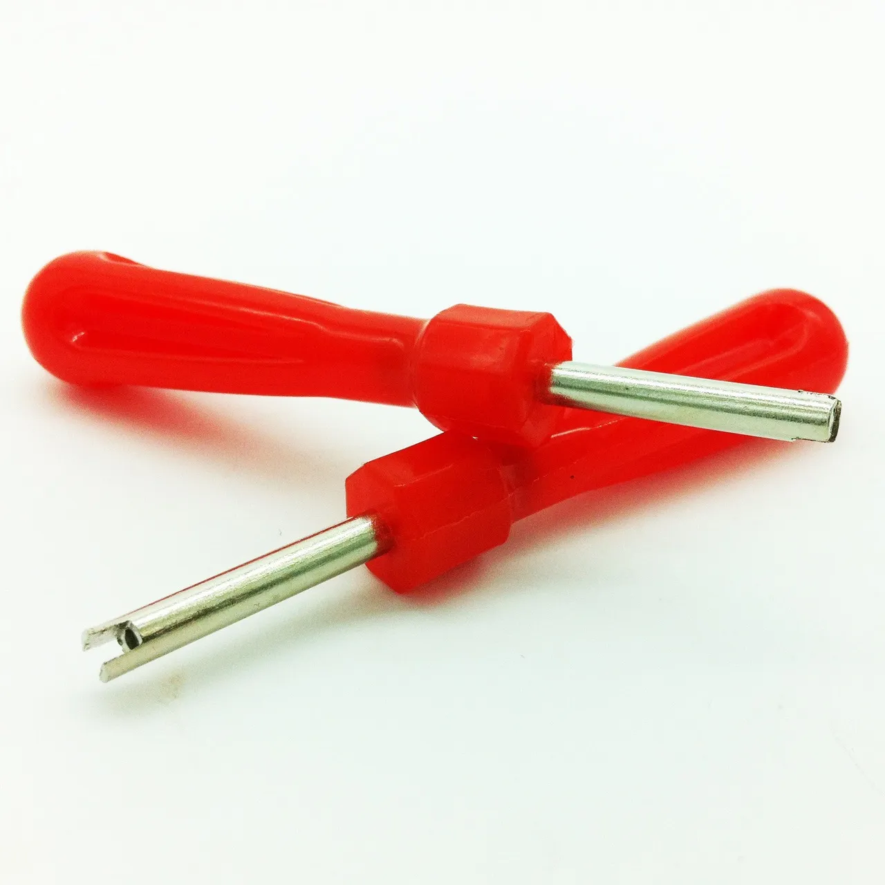 Bicycle Car Tire Valve Core Wrench Removal Tool American Valve Repair Metal Iron Utility Maintenance Tool