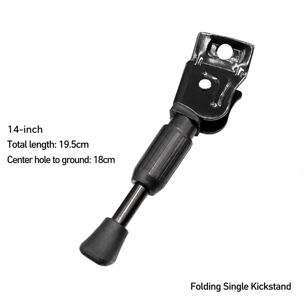 Thickened Metal Bicycle Kickstand Adjustable Foldable Electric Bike Parking Rack Bicycle Side Stand Support Part