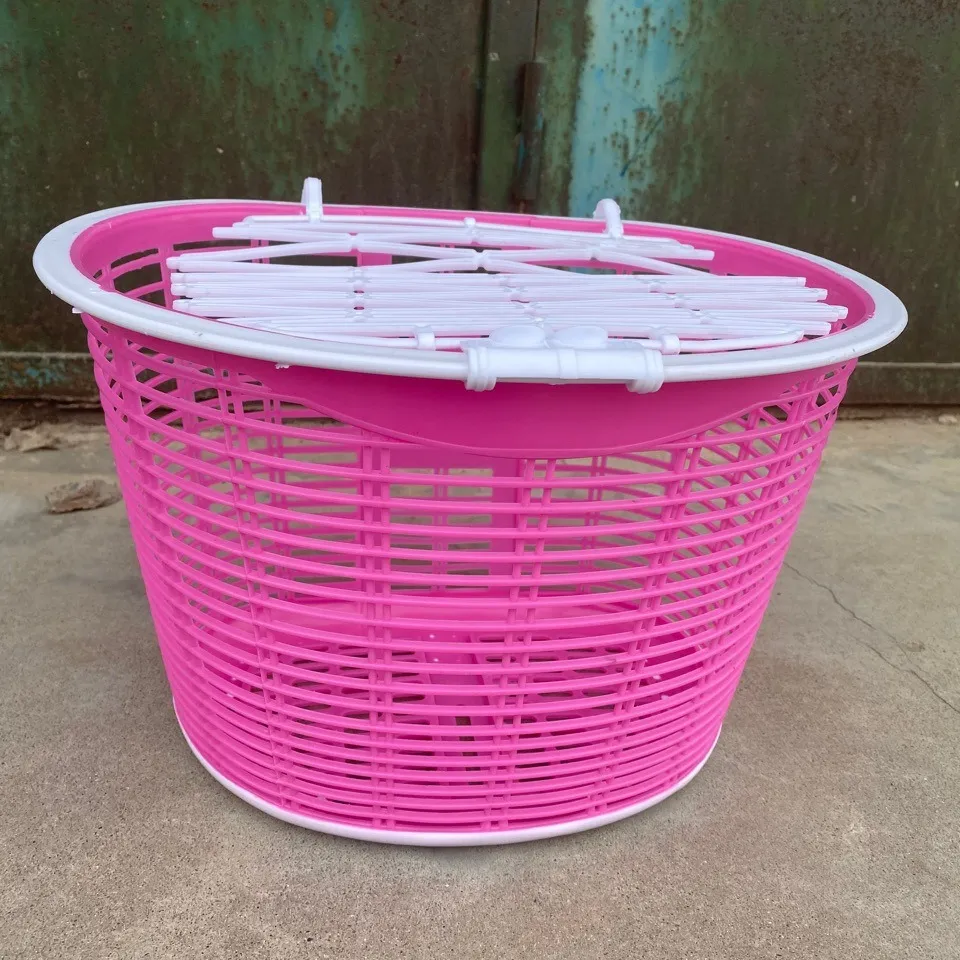 Panier de Vélo Pliable en Plastique Panier de Rangement Suspendu Avant Pour VTT Trottinette Électrique Accessoires de Cyclisme