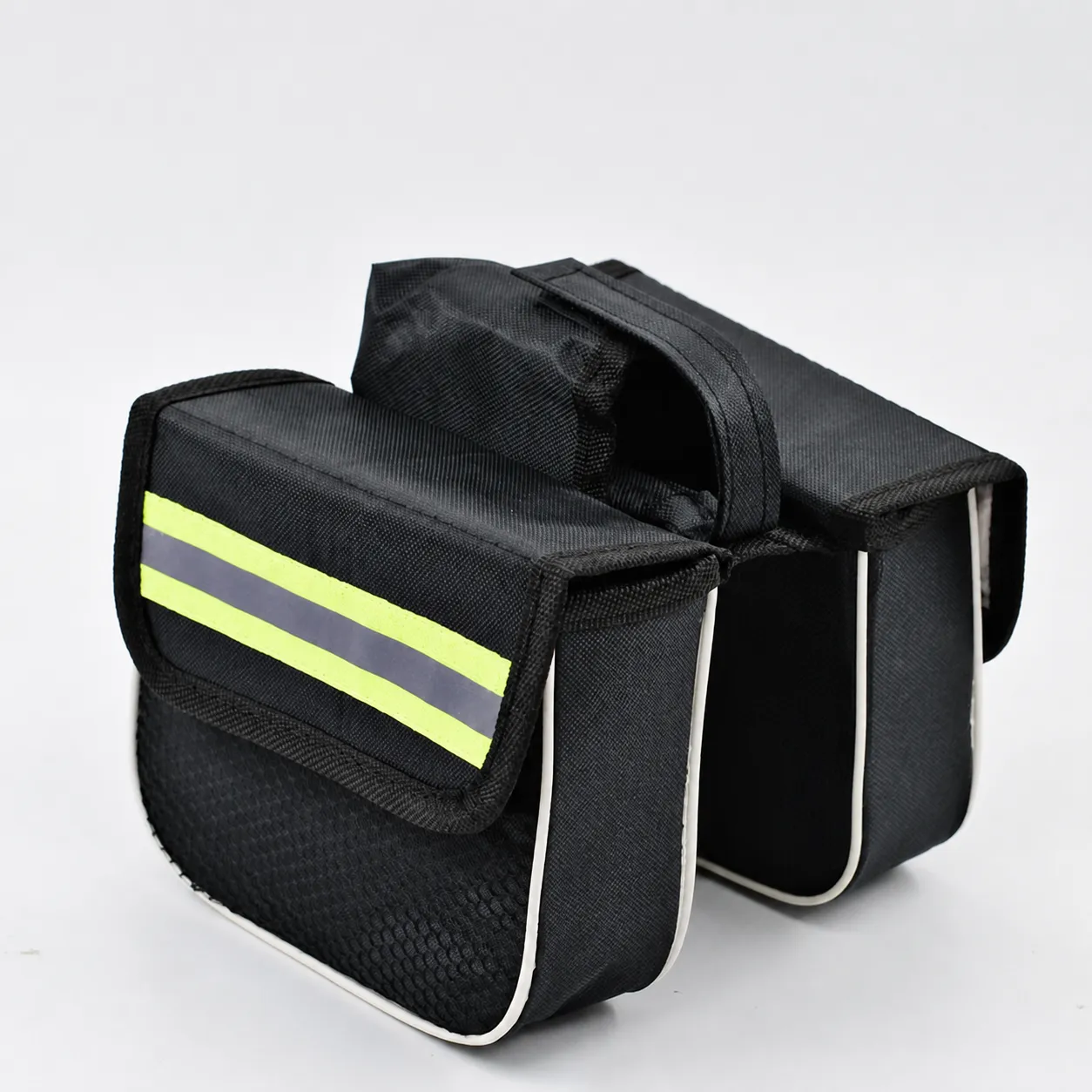 Sac Imperméable pour Cadre de Vélo Sacoche de Selle VTT Coque Rigide Pochette de Tube Supérieur