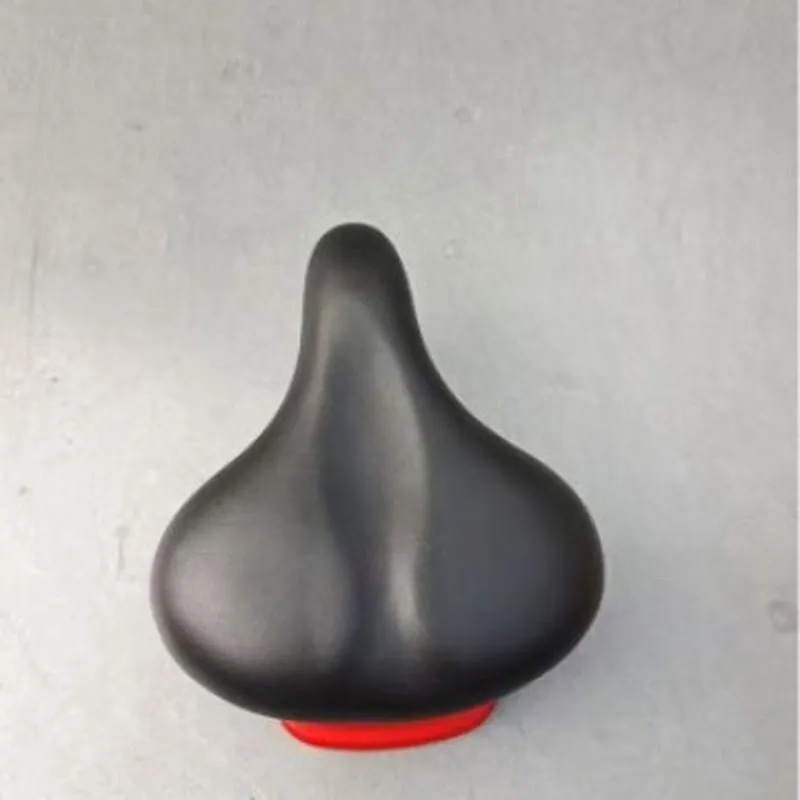 Selle de Vélo de Montagne Élargie Épussie Coussin de Siège Ergonomique Souple avec Suspension à Ressort