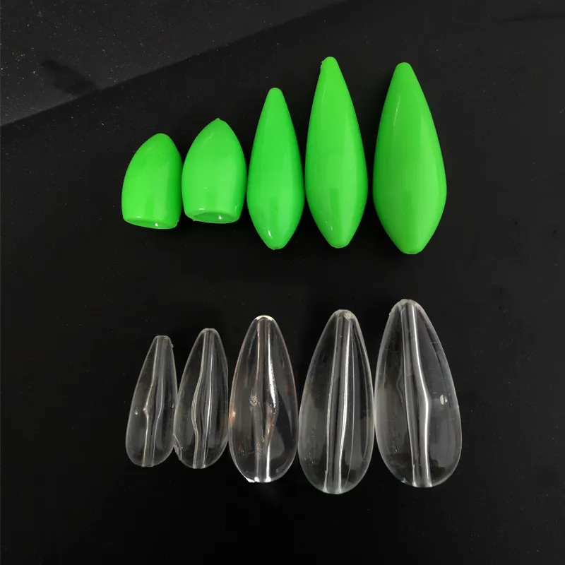 Plastic Casting Bubble Fishing Float Transparent And Green Lure Floats For Fly Fishing And Fishing Tackle Accessories