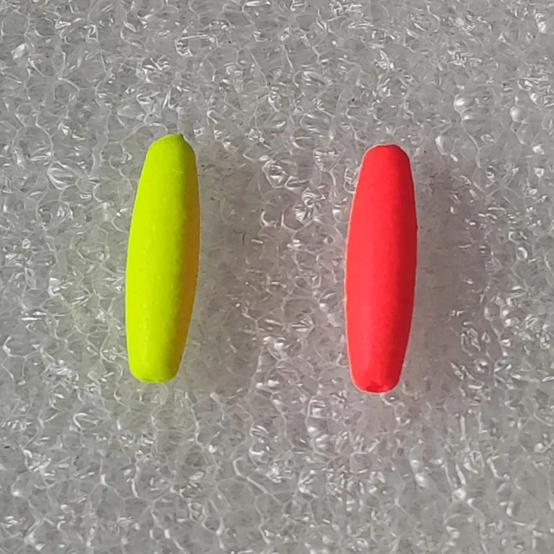 Long Foam Fishing Floats Strike Indicators Bright Red Yellow Bobber Tail Modification Accessories For Fishing Tackle