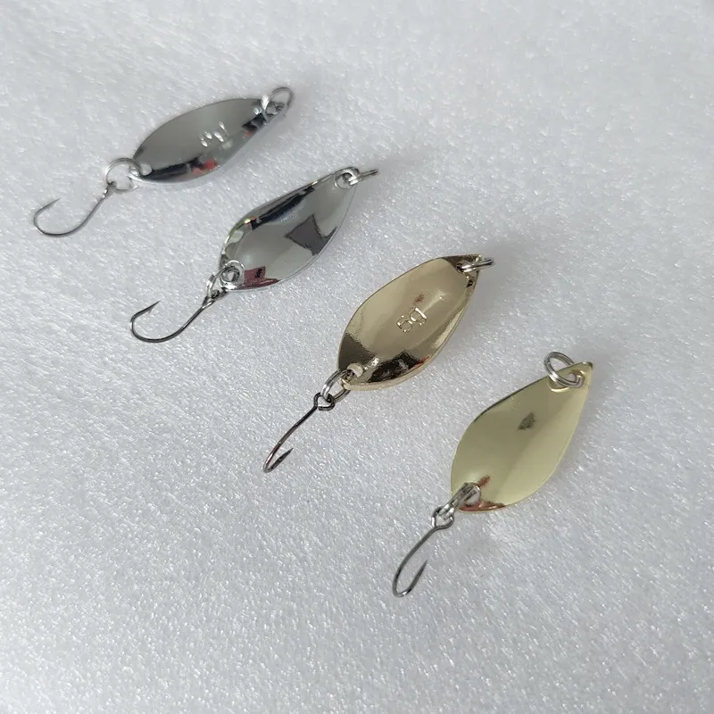 Metal Spoon Fishing Lure Single Hook Casting Sequins Hard Bait For Freshwater And Saltwater Fishing Tackle
