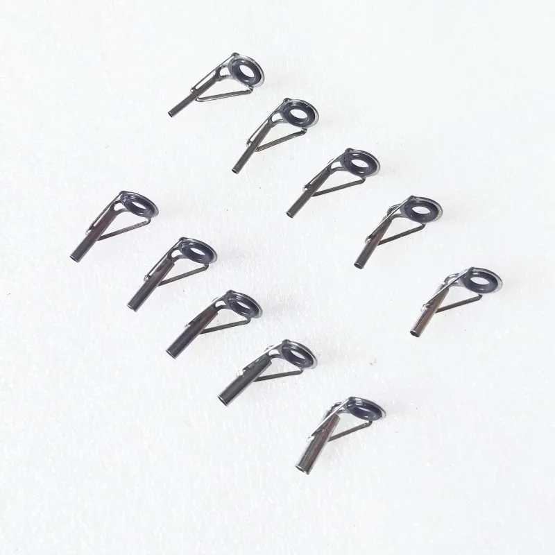 Stainless Steel Fishing Rod Top Guide Ring Ceramic Line Ring DIY Repair Kit Fishing Tackle Accessories Replacement
