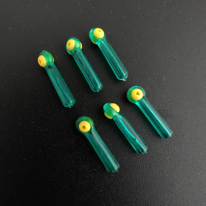 Silicone Fishing Float Seat Double Core Transparent Green Competitive Fishing Tackle Accessories