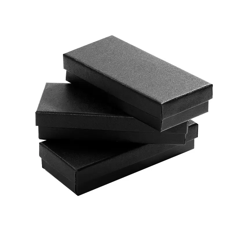 Minimalist Paper Watch Gift Boxes With Sponge Insert Rectangular Square Jewelry Packaging Display Boxes For Storage