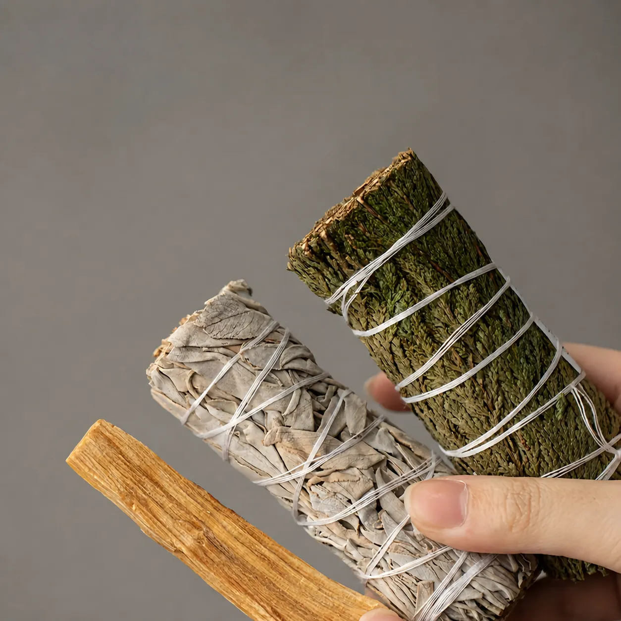 White Sage Ceramic Incense Burner Peru Holy Wood Aromatherapy Set Meditation Space Purification Home Fragrance Decor