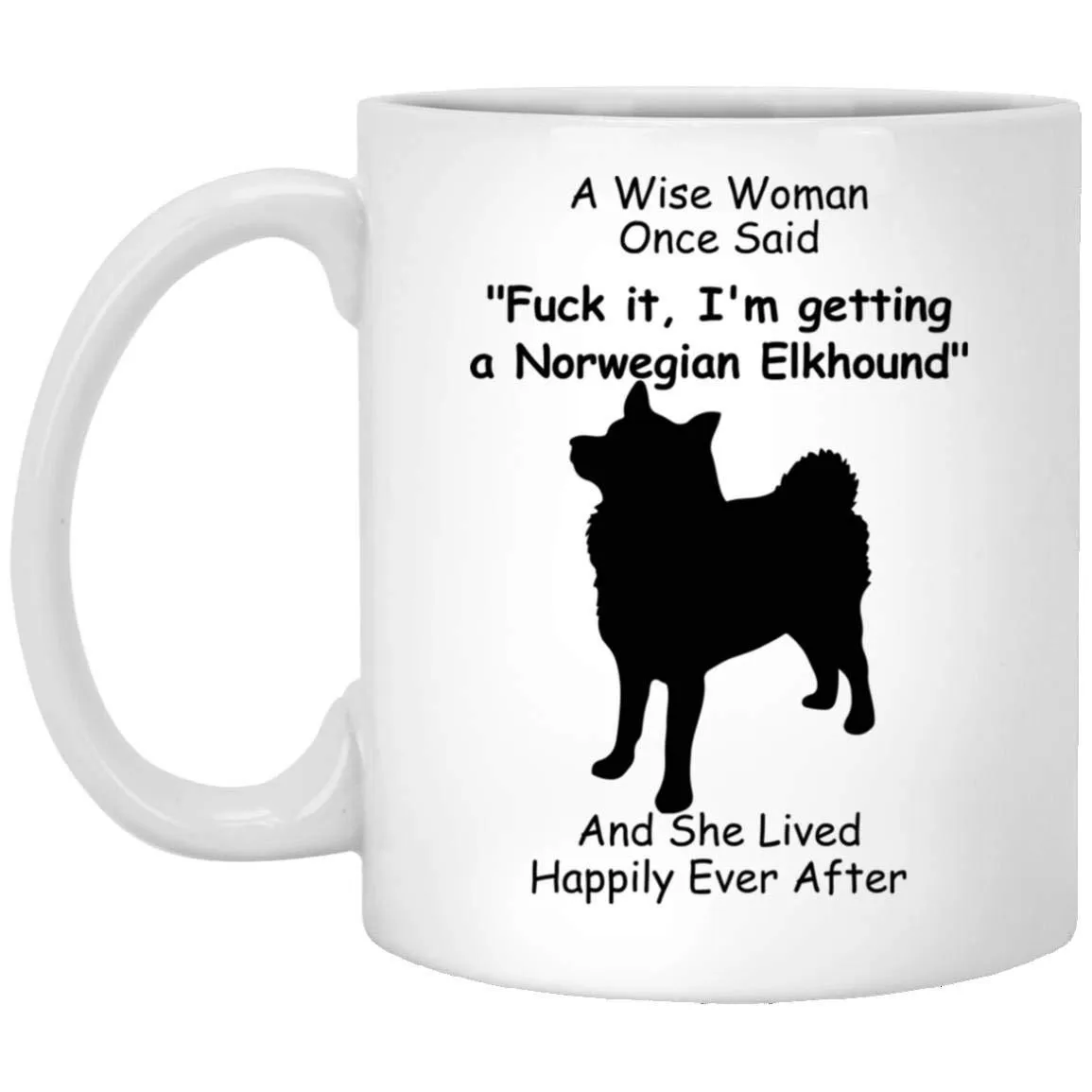 Taza de Café de Cerámica Blanca Con Estampado de Perro Divertido Taza de Té de Oficina Estilo Minimalista Regalo
