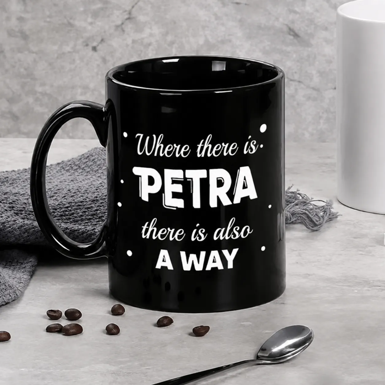 Ceramic Coffee Mug Office And Home Drinking Cup Custom Text Printed Mug Ceramic Mug With Comfortable Handle For Coffee Milk Tea