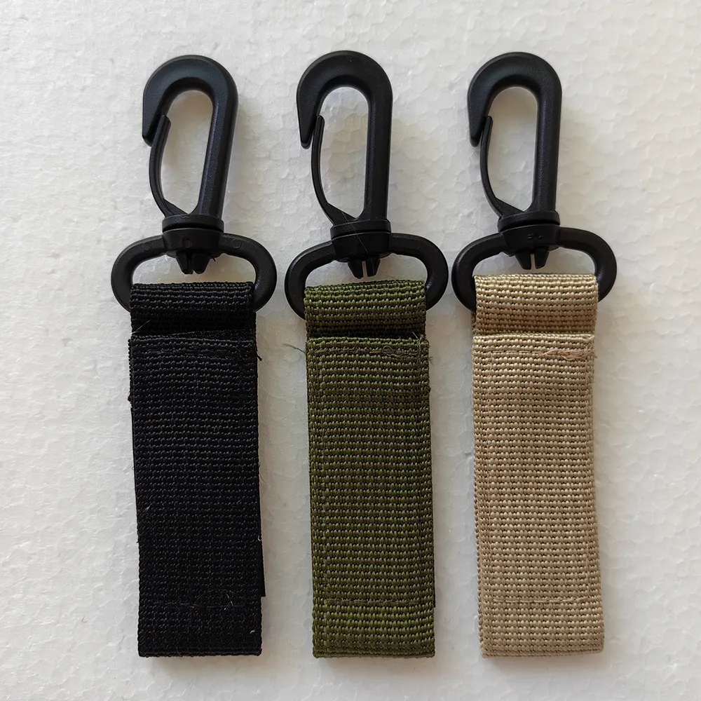 Outdoor Kamperen Rugzak Band Draaibare Haak Kunststof Gesp Multifunctionele Opbergrek Hangkast Haak