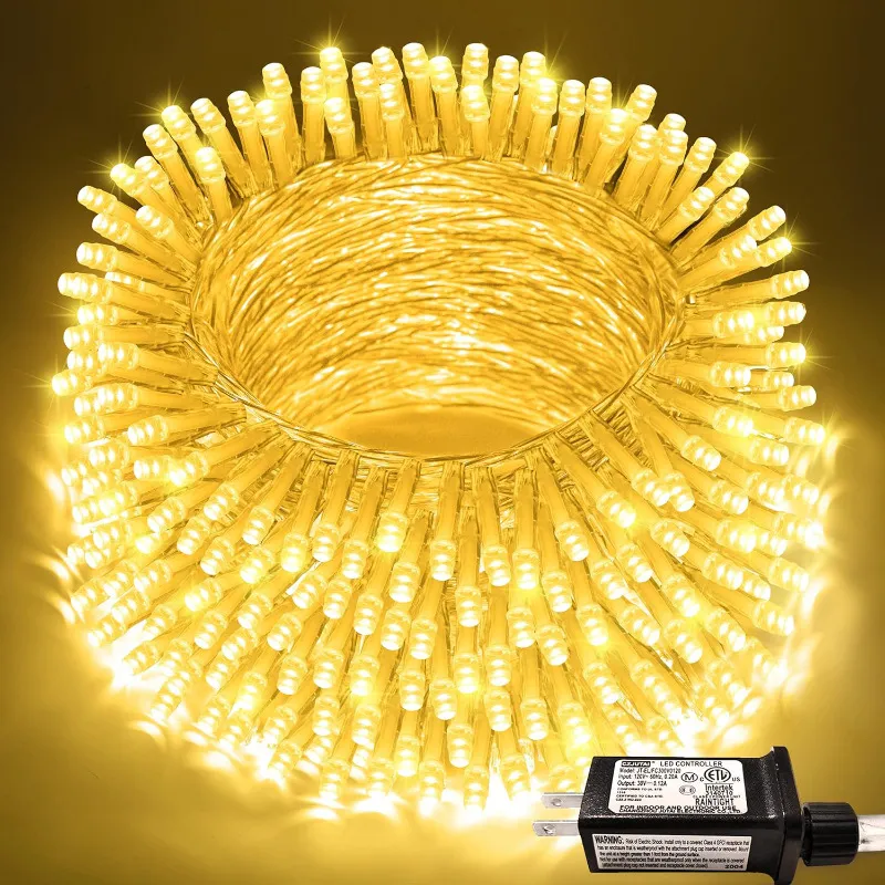 Catena Luminosa LED Impermeabile Esterno Favola Luci Bianco Caldo Illuminazione d'Ambiente Per Festa Giardino Decorazione