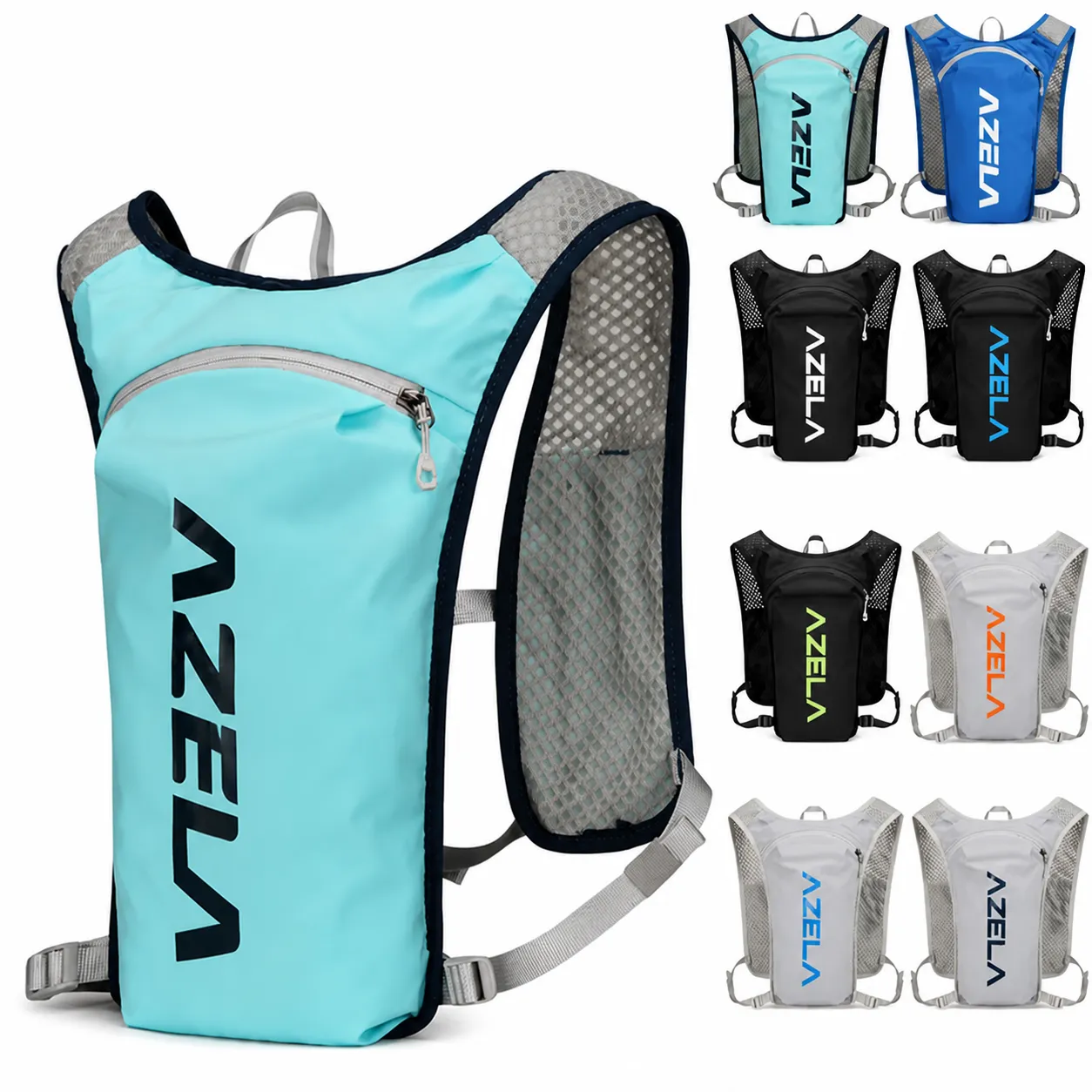 Leichter Laufrucksack Wasserdichte Trinkweste Marathon Radfahren Tasche Atmungsaktiver Outdoor Sport Rucksack