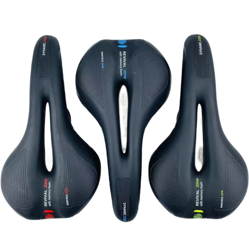 Mountain Bike Saddle Hollow Comfortable Universal Thickened Bicycle Seat Cushion Memory Foam Ergonomic Cycling Seat
