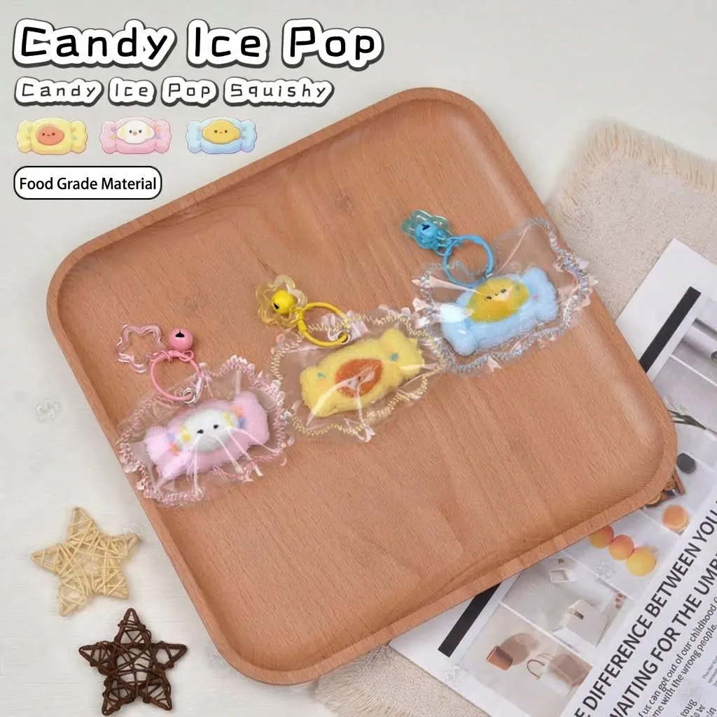 Food Grade Silicone Candy Squishy Toy For Stress Relief Cartoon Cloud Dessert Soft Squeeze Sensory Toy For Kids Adults