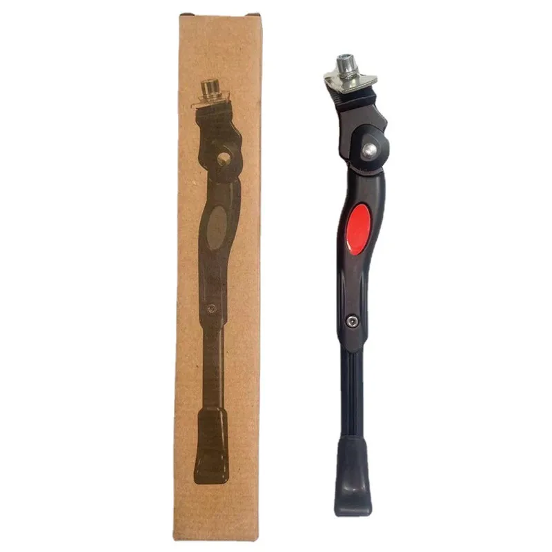 Cavalletto per Bicicletta in Lega di Alluminio Regolabile Supporto Laterale per Mountain Bike Portabici Resistente