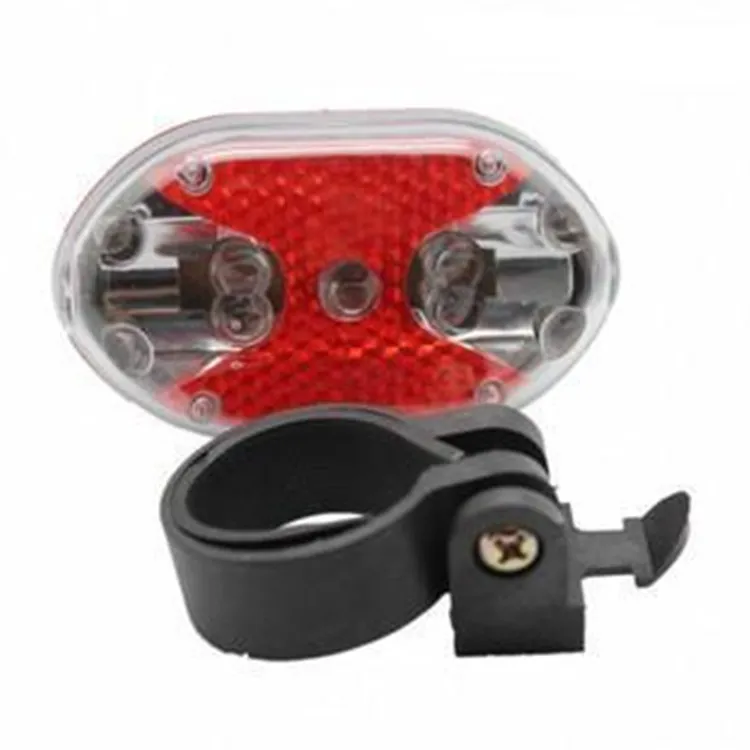 Feu Arrière de Vélo Étanche 9 LED VTT Lumière d'Avertissement de Sécurité Cyclisme Lampe de Poche Équipement de Conduite de Nuit