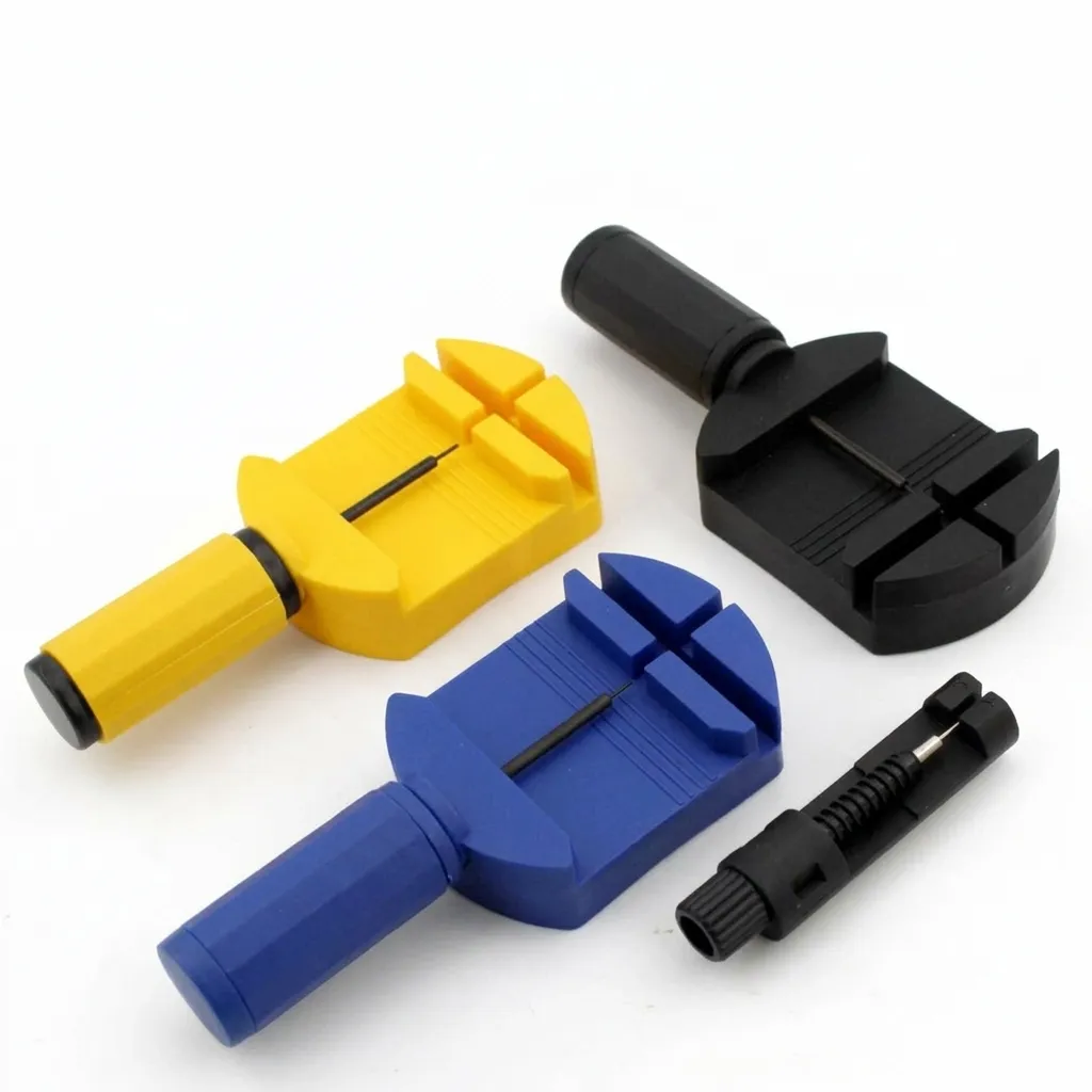 Watch Band Link Remover Repair Tool Adjustable Metal Steel Strap Removal Kit Watch Repair Tool Watch Accessories