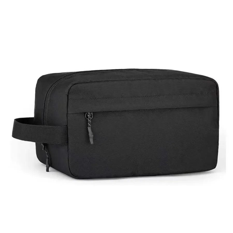 Borsa da Toeletta da Uomo Viaggio Portatile Kit da Barba Impermeabile Sospeso Organizer per Trucco Borsetta Cosmetica