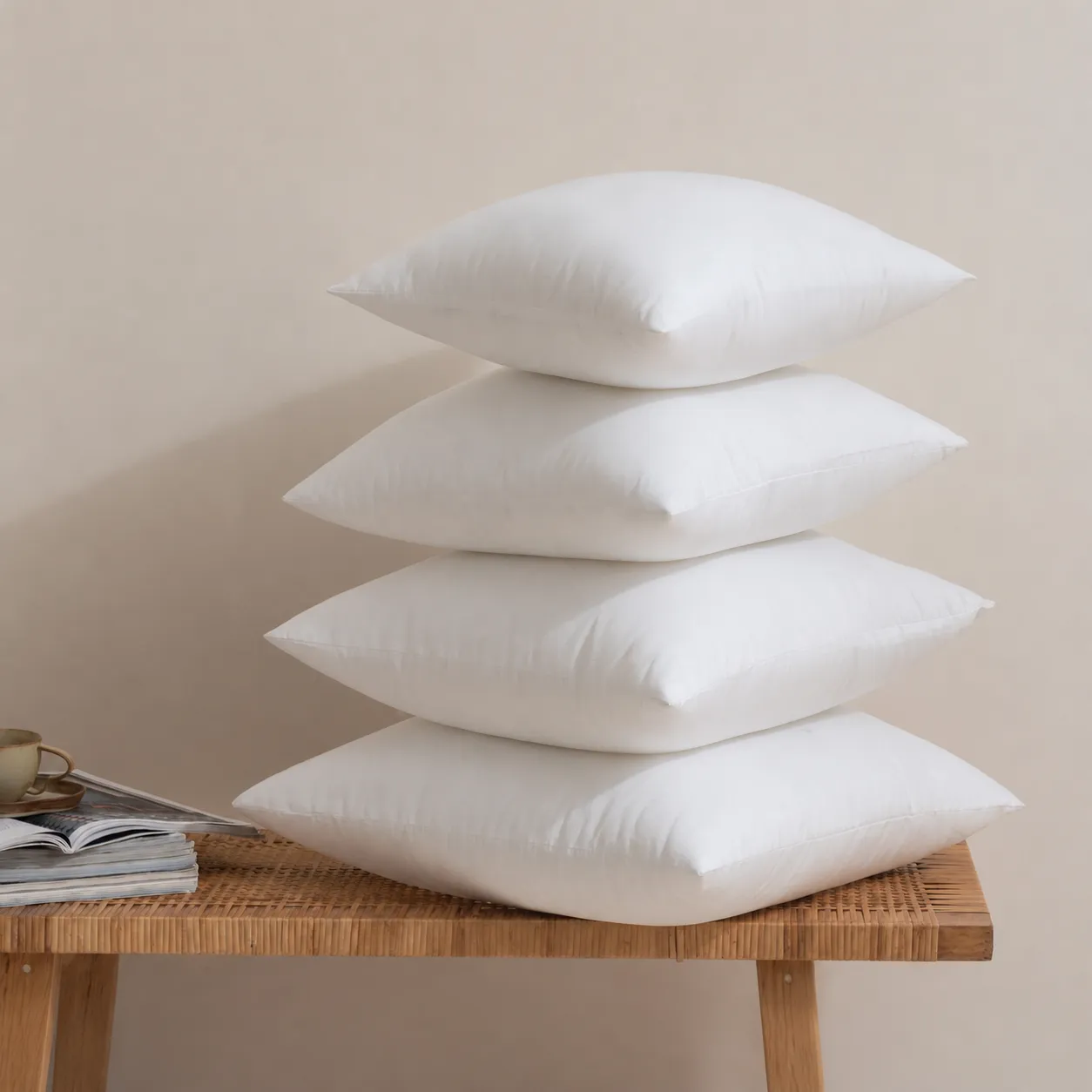 Thickened Brushed Throw Pillow Insert Fluffy High Elastic Soft Cushion Inner Core For Sofa Bed Home Decor