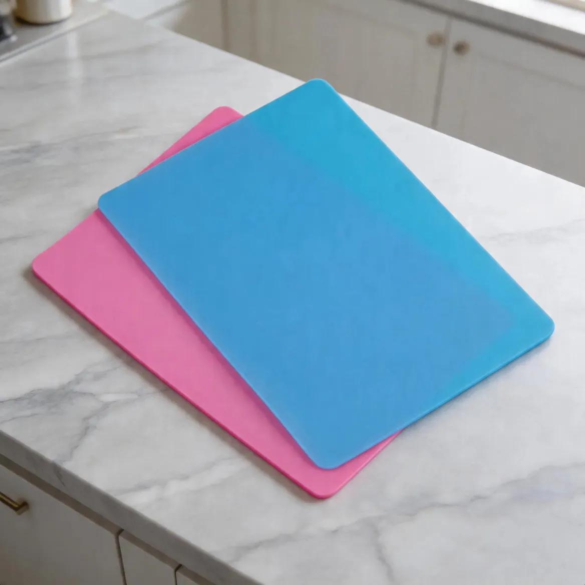 Silicone Placemat DIY Resin Craft Mat Heat Resistant Non-Slip Table Mat Desk Protector For Kitchen Home Dining