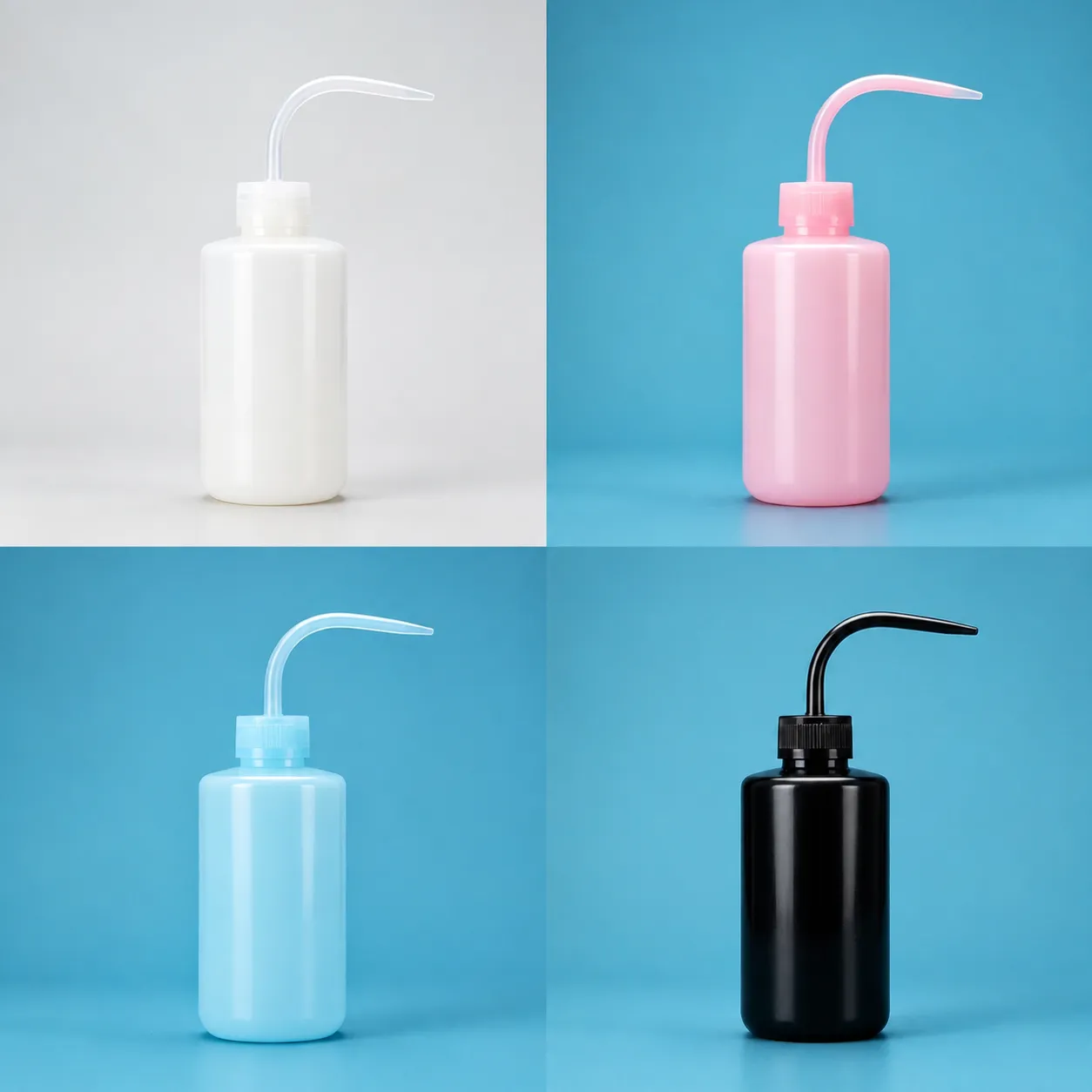 Plastic Squeeze Wash Bottle Lab Eyelash Grafting Tattoo Cleaning Squeeze Bottle Plant Watering Container
