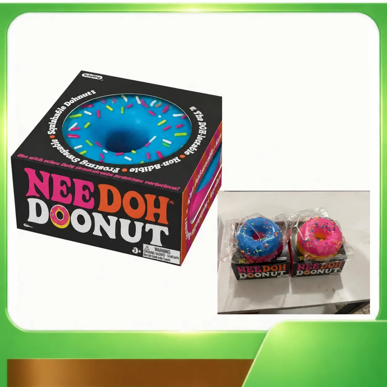Slow Rebound Squishy Toy Donut Stress Relief Sensory Toy Cute Novelty Fidget Toy Relaxation Toy For Adults And Kids