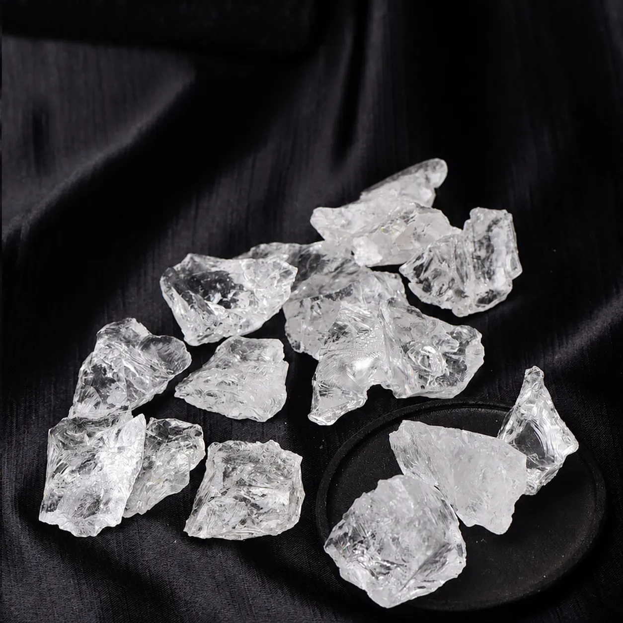Natural White Crystal Raw Stones Aromatherapy Diffuser Stone Clear Quartz For Aquarium Pot Culture Landscape Home Decor Decorative Crystals